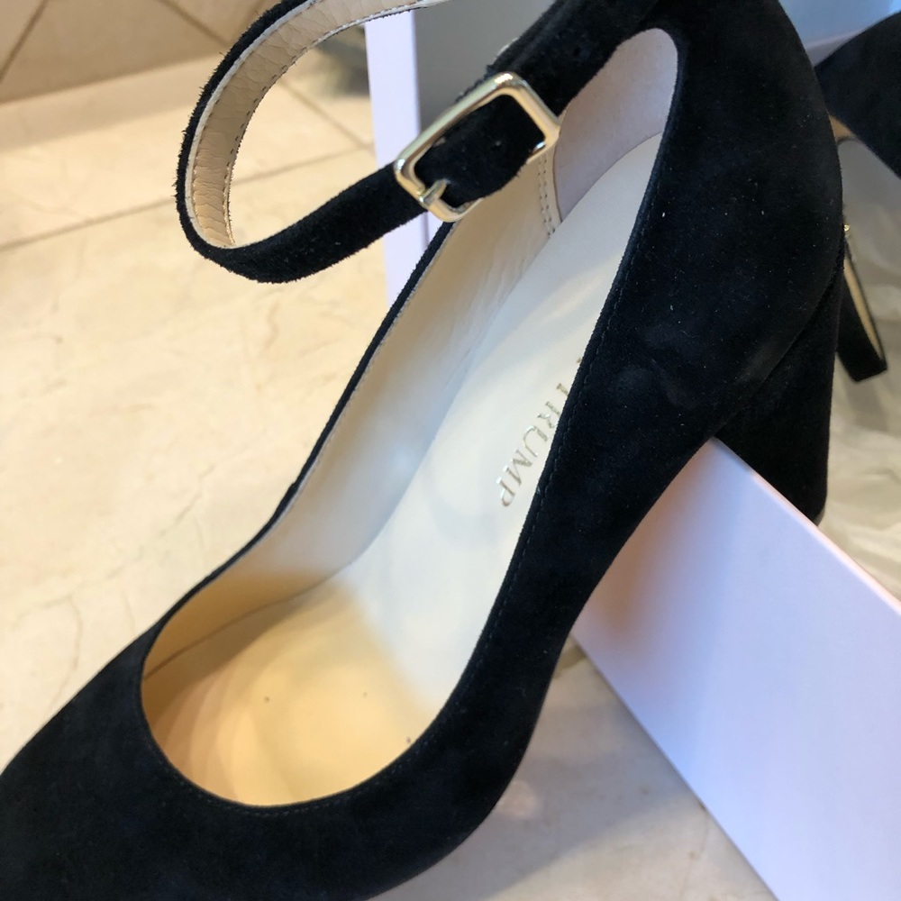Ivanka Trump Black Suede heels